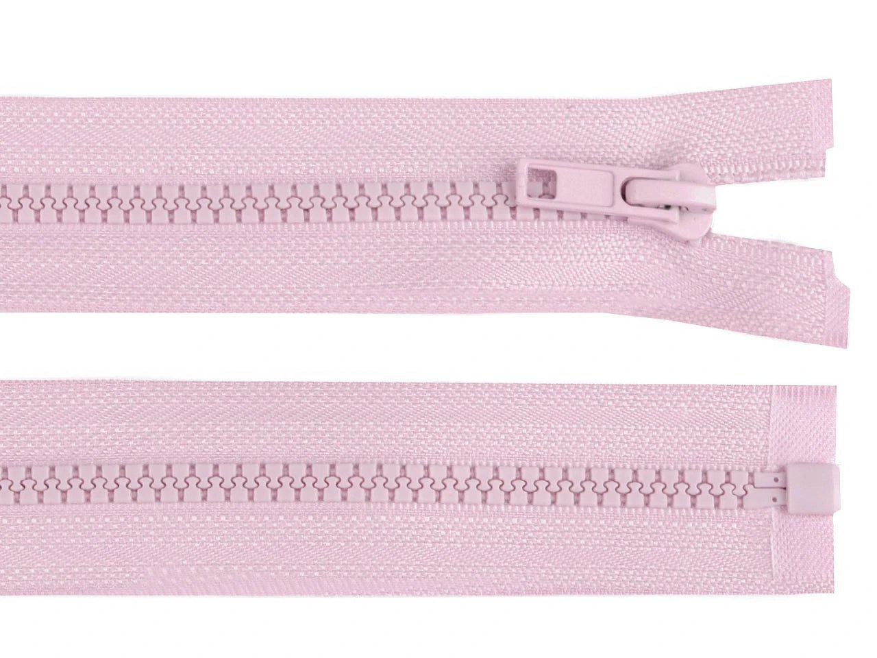 Image of a zip-open tractor in light lilac – available at Šarlotes Audumi
