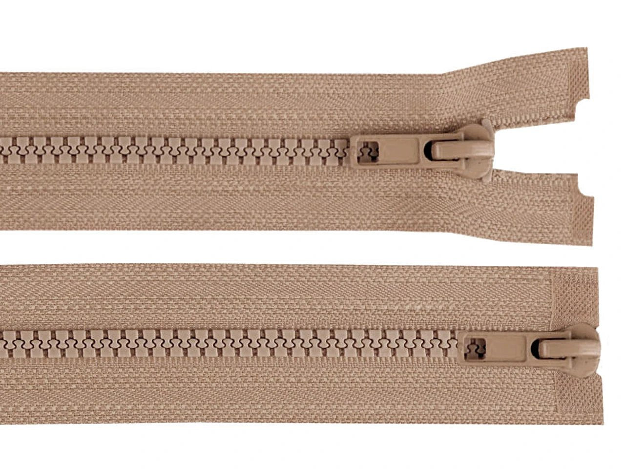 Attēls ar Rāvējslēdzējs divpusējs traktors - gaiši brūns – pieejams Šarlotes audumi