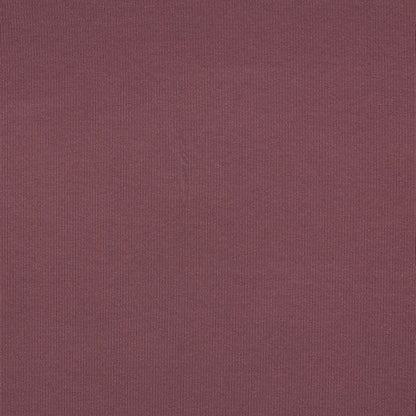 Jersey côtelé en coton (RIB JERSEY) - aubergine 240 g/m²
