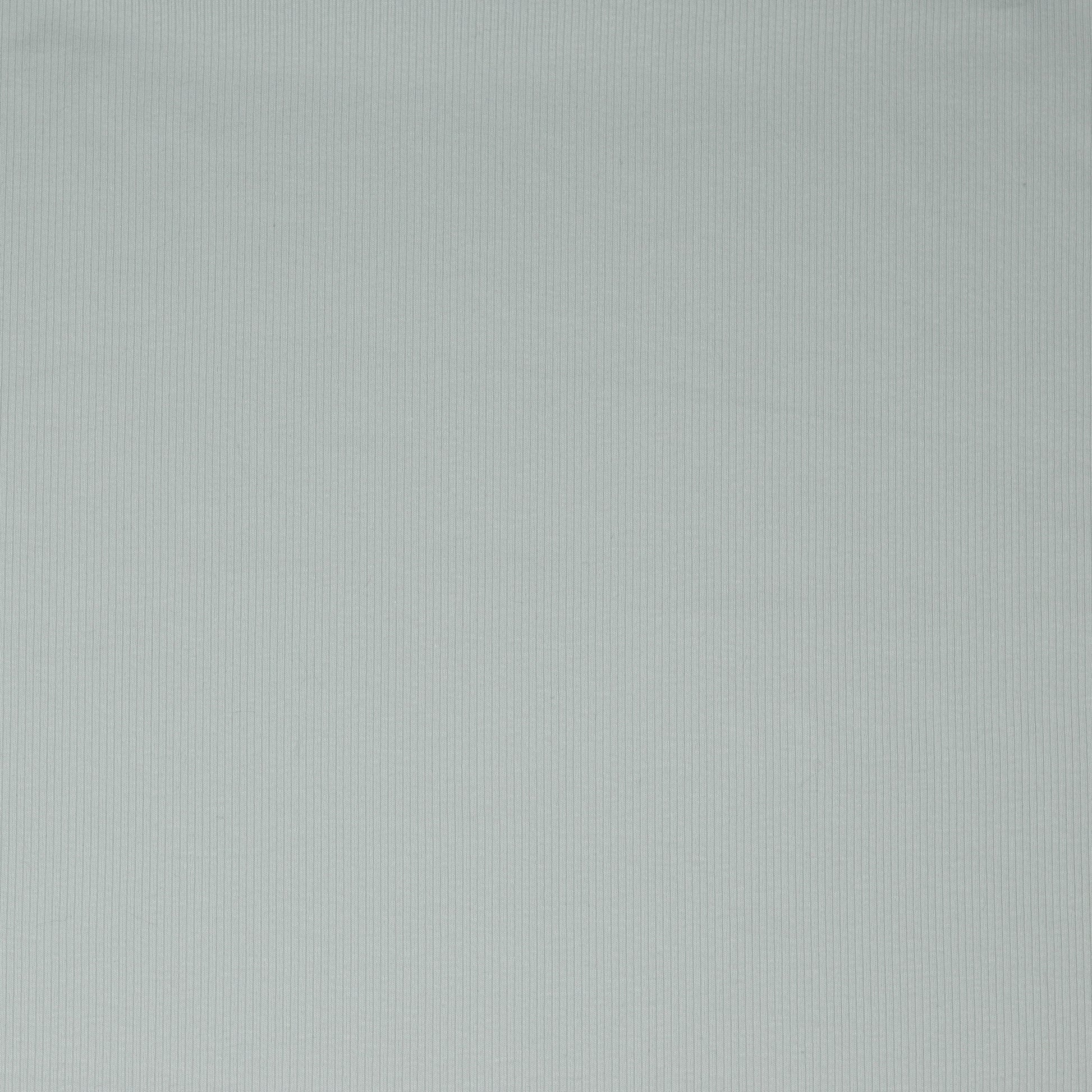 Rievotā kokvilnas trikotāža (RIB JERSEY) - gaiši pelēka 240 g/m²