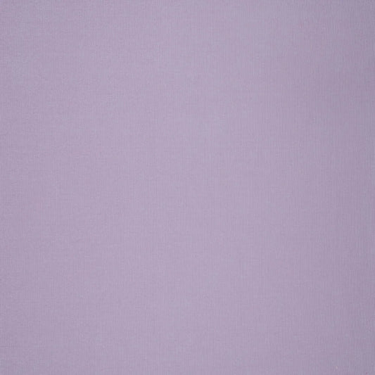Attēls ar Rievotā kokvilnas trikotāža (RIB JERSEY) - lavandas lillā 310 g/m² – pieejams Šarlotes audumi