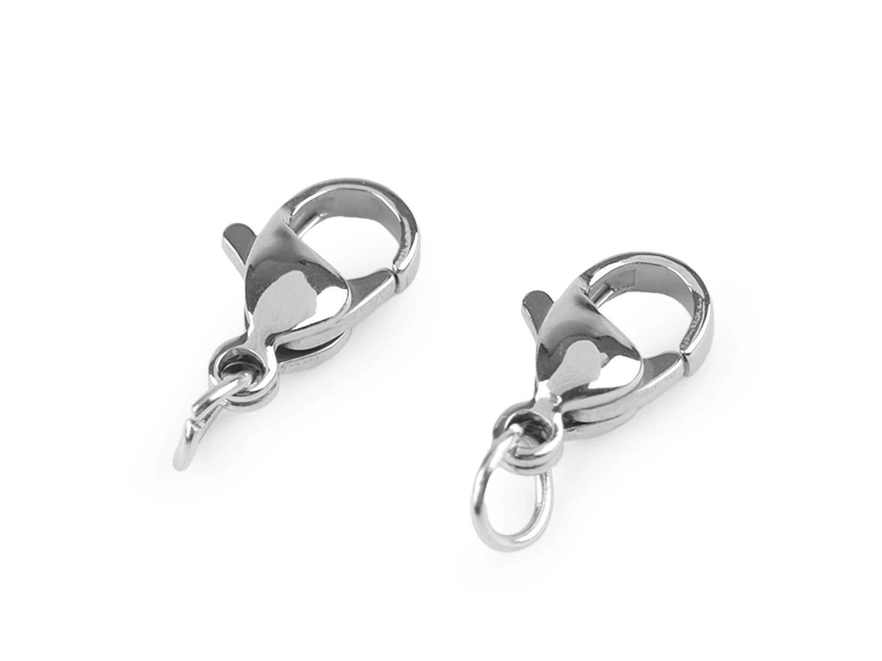 Rotaslietu karabīne ar nerūsējošā tērauda riņķi | 7×10 mm vai 7×12 mm| 2 gb.