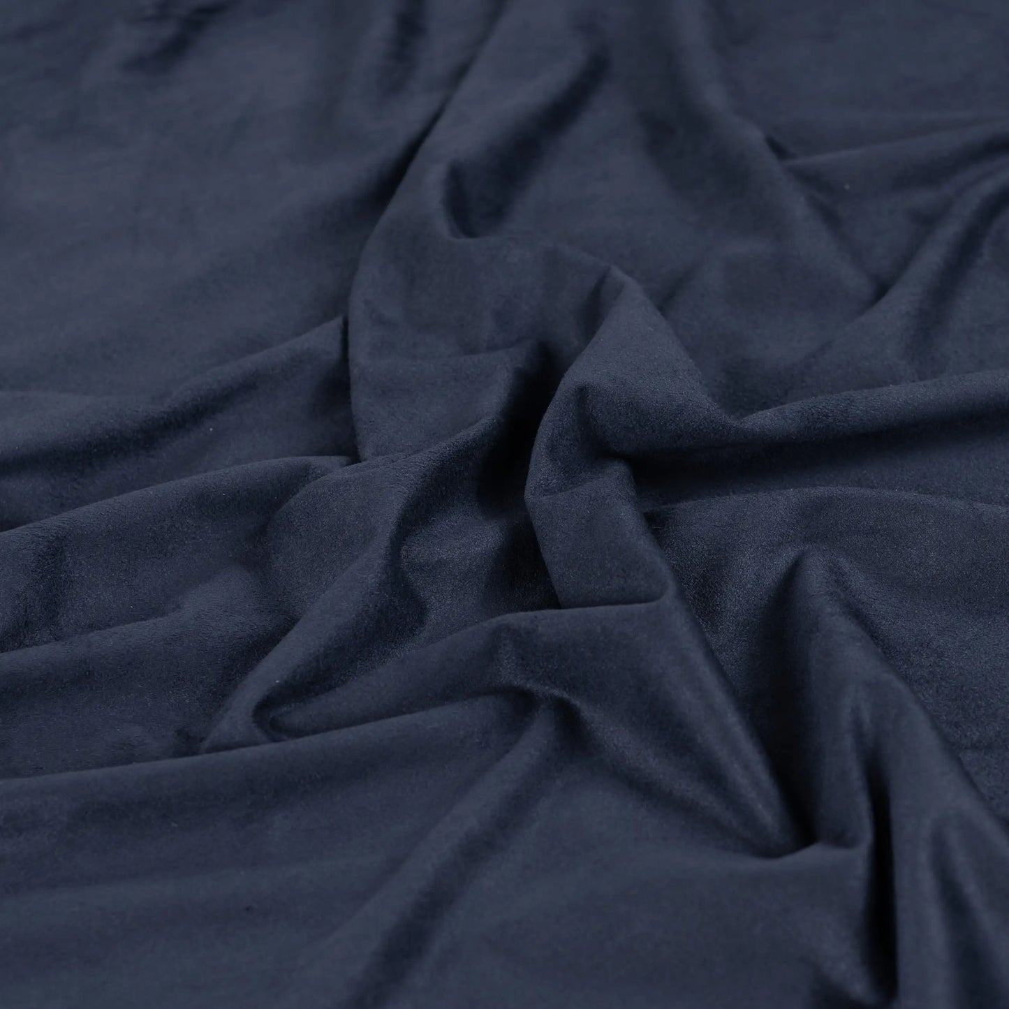Wildleder-Strickstoff – Dunkelblau