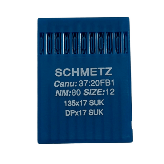 Image with SCHMETZ DPx17 (135x17) SUK industrial sewing machine needles for knitwear and denim - 10 pcs. – available at Šarlotes audumi