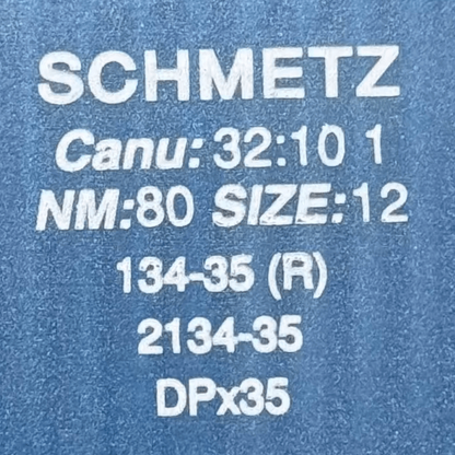 DPx35, 134-35 R — SCHMETZ-Industrienähmaschinennadeln, universal, 10 Stück.