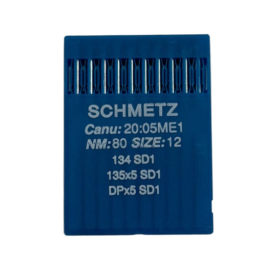 Image of industrial sewing machine needles SCHMETZ DPx5 (134) SD1 for leather - 10 pcs. – available at Šarlotes audumi