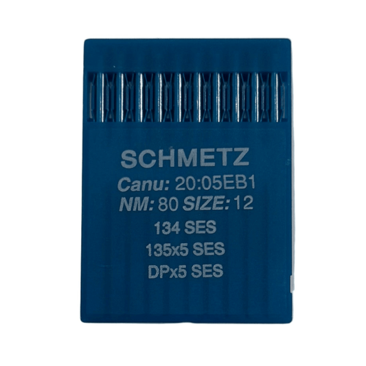 Image with SCHMETZ DPx5 (134) SES industrial sewing machine needles for knitwear and sportswear - 10 pcs. – available at Charlotte Fabrics