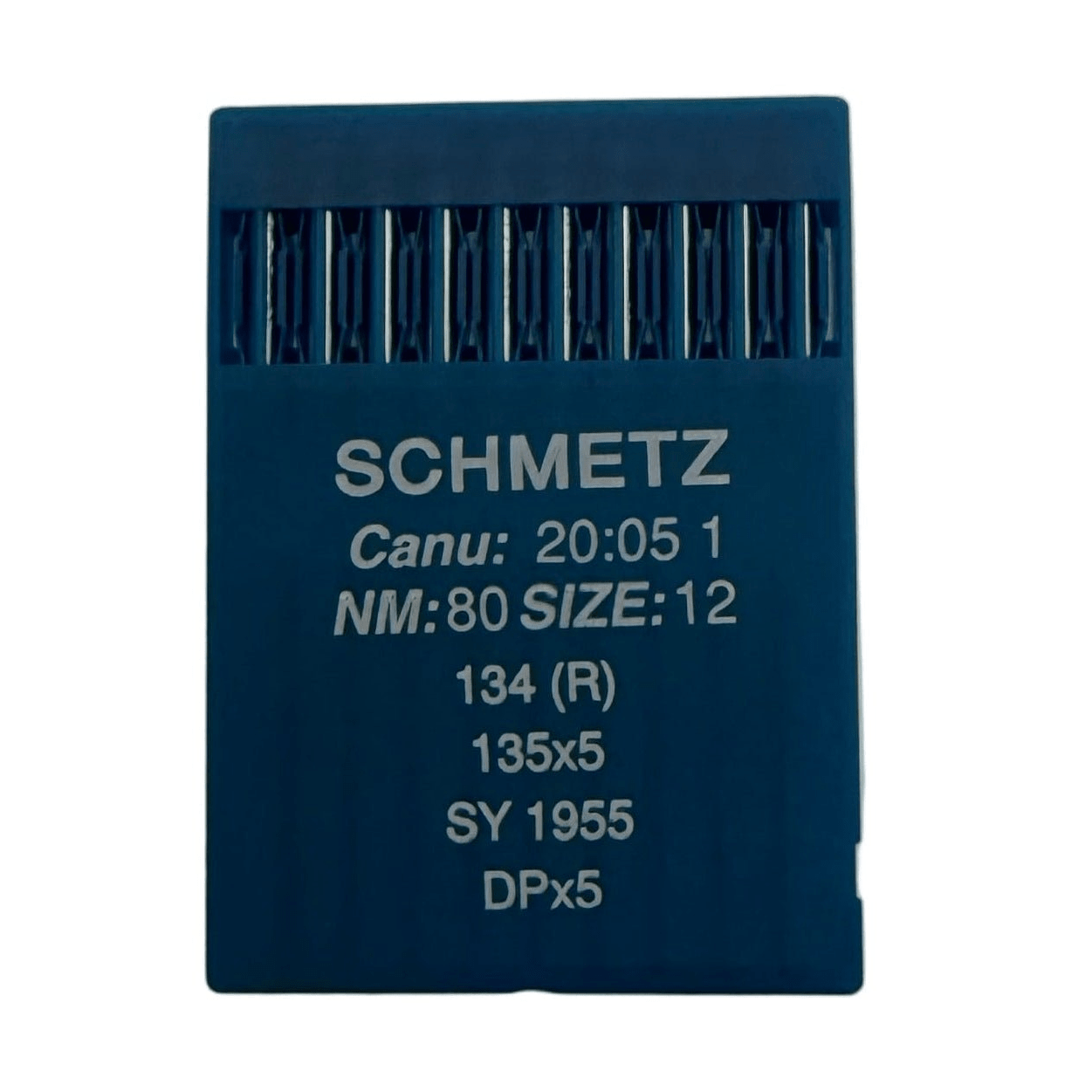 Image avec aiguilles universelles SCHMETZ DPx5 (134) pour machine à coudre industrielle - 10 pièces – disponible chez Šarlotes audumi