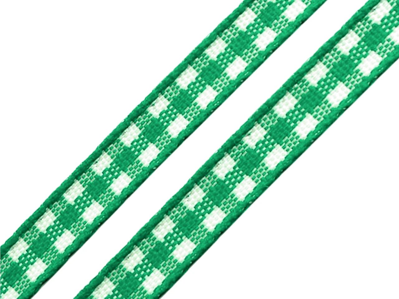 Attēls ar Rūtiņu dekoratīvā lente | 6 mm 20 m iepakojums | dažādu toņu – pieejams Šarlotes audumi