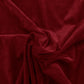 Attēls ar Samts ar elastānu - sarkans 240 g/m² – pieejams Šarlotes audumi