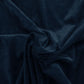 Attēls ar Samts ar elastānu - tumši zils 240 g/m² – pieejams Šarlotes audumi