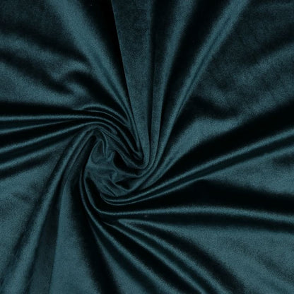 Velours - bleu sarcelle (vert-bleu) 280 g/m²