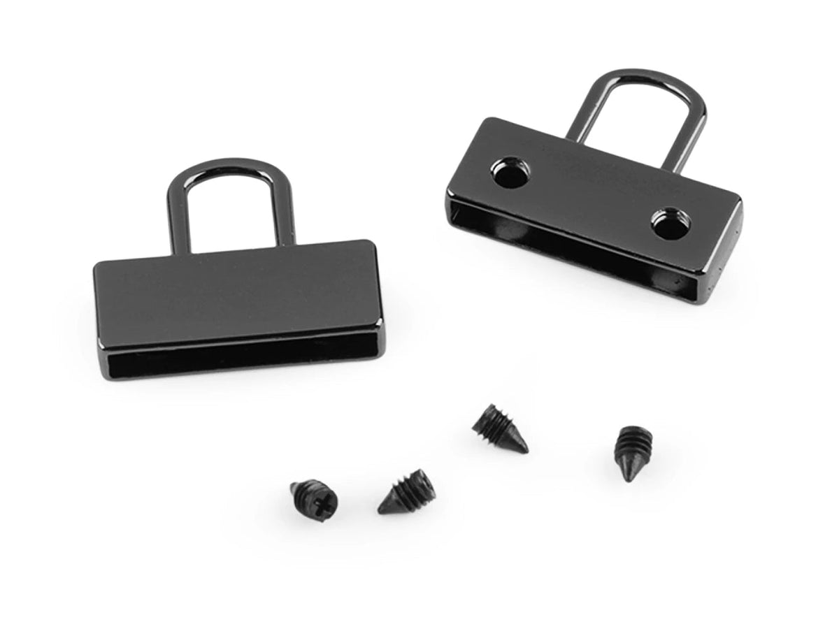 Bild mit Endverschluss für Armband und Schlaufe, 20 mm, in verschiedenen Farbtönen – erhältlich bei Šarlotes audumi
