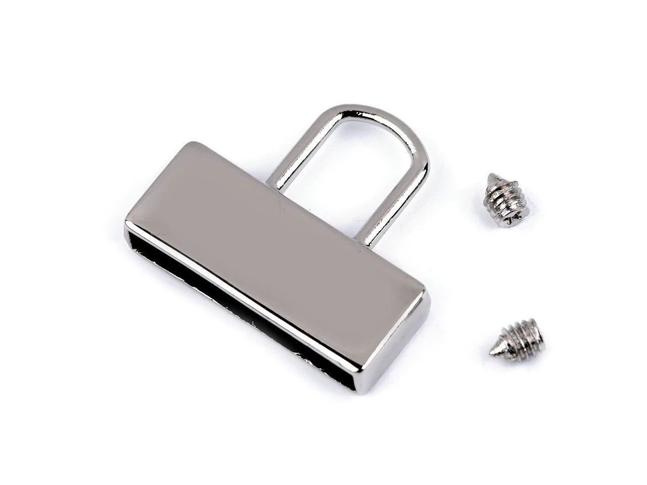 Image d’une attache de finition pour sangle, avec boucle, 20 mm|tons variés – disponible chez Šarlotes audumi
