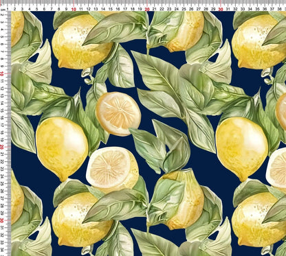Tissu softshell - citrons 300 g/m² (BIENTÔT DISPONIBLE)