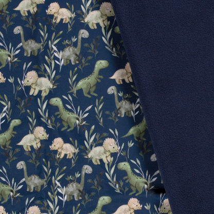Tissu softshell - petits dinosaures 310 g/m²