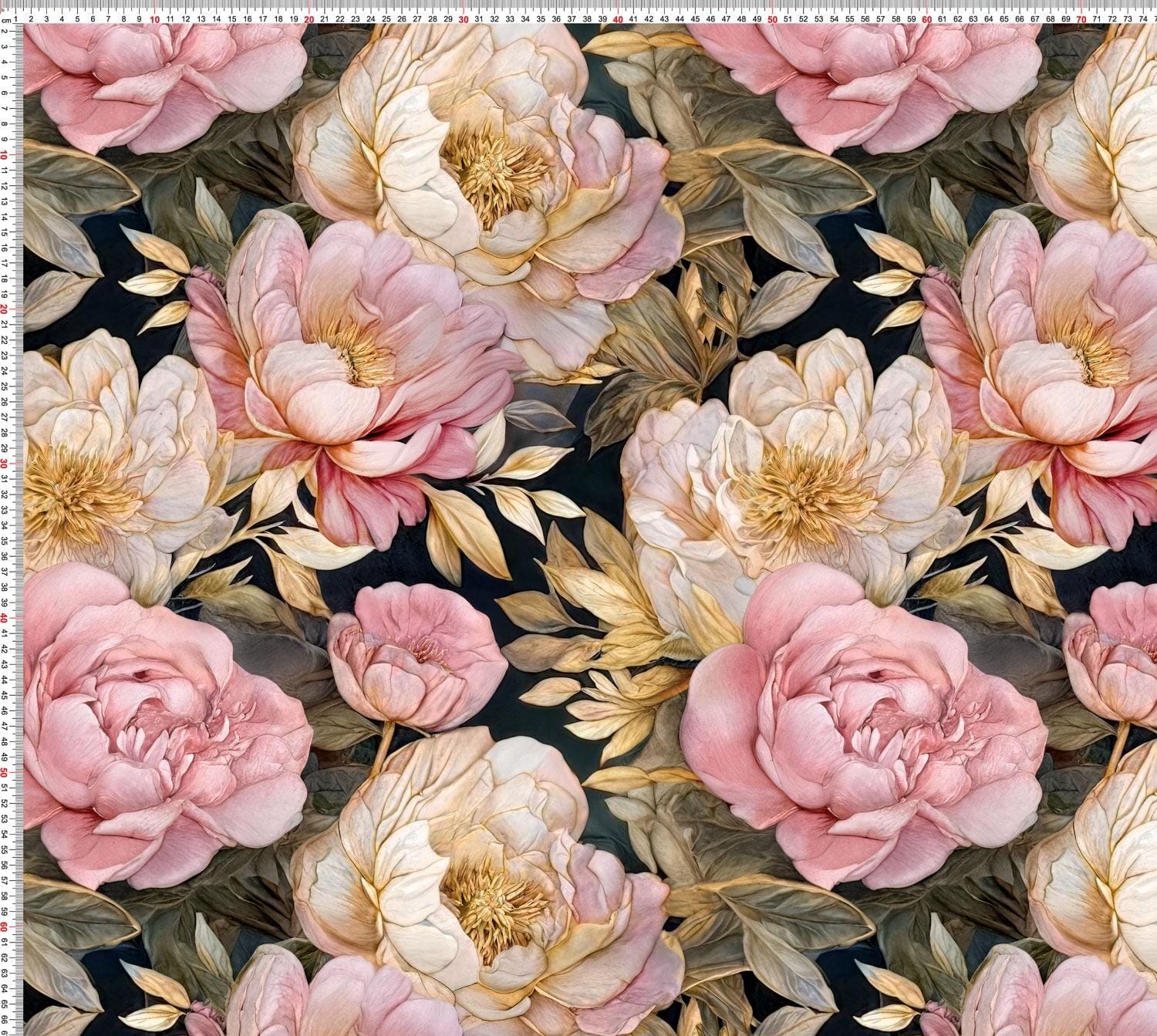 Softshell fabric with print