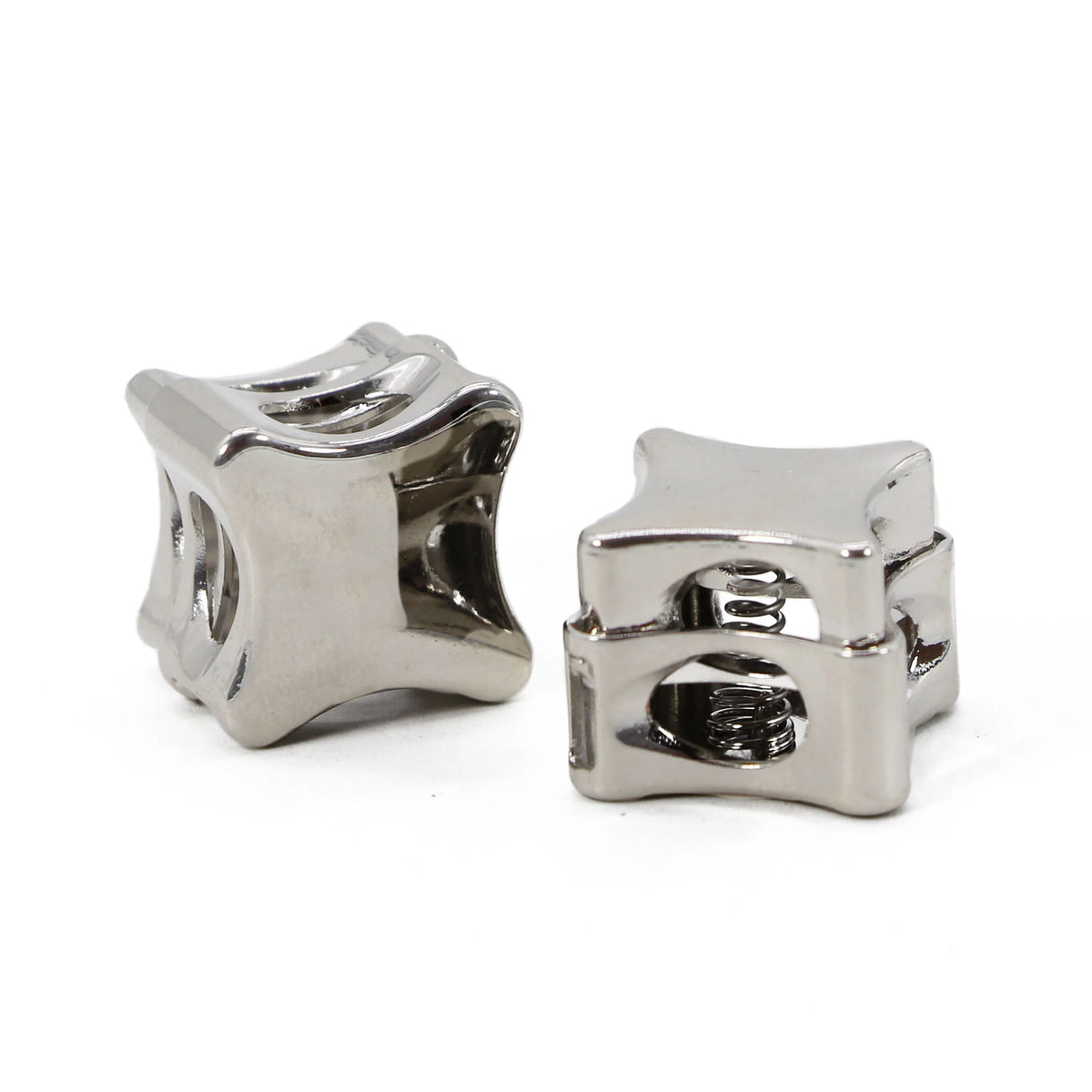 Metall-Kordelstopper 14 × 17 mm, 10 Stück