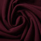 Cotton fabric with elastane - maroon 275 g/m²