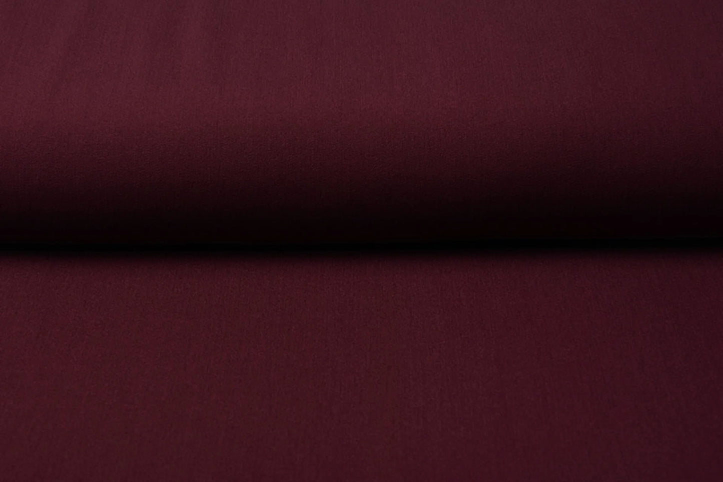 Cotton fabric with elastane - maroon 275 g/m²