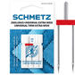 Attēls ar Šujmašīnu adata dubultā universālā SCHMETZ UNIVERSAL TWIN ZWI BR - Nr.8/100 (1gab.) – pieejams Šarlotes audumi