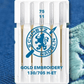 Attēls ar Šujmašīnu adatas izšūšanai SCHMETZ EMBROIDERY GOLD NEEDLES - Nr.75 (5gab.) – pieejams Šarlotes audumi