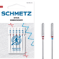 Attēls ar Šujmašīnu adatas izšūšanai SCHMETZ EMBROIDERY NEEDLES - Nr.75/90 (5gab.) – pieejams Šarlotes audumi