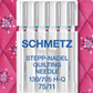 Attēls ar Šujmašīnu adatas kviltam, stepēšanai SCHMETZ QUILTING - Nr.75 (5gab.) – pieejams Šarlotes audumi