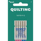 Šujmašīnu adatas kviltam, stepēšanai SCHMETZ QUILTING - Nr.75/90 (5gab.)