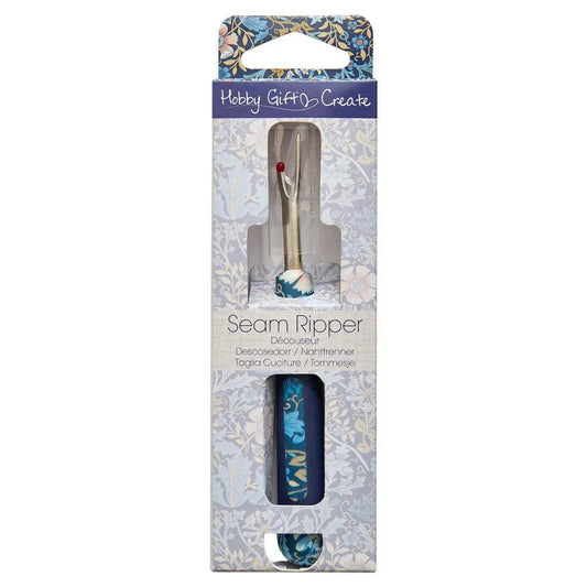 Découseur à manche souple et motif floral, bleu Hobby Gift – disponible chez Šarlotes audumi