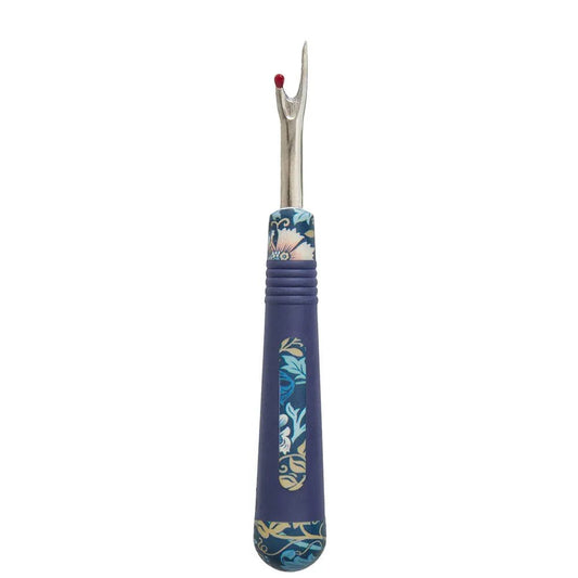 Image du découseur à manche souple et motif floral, bleu Hobby Gift – disponible chez Šarlotes audumi