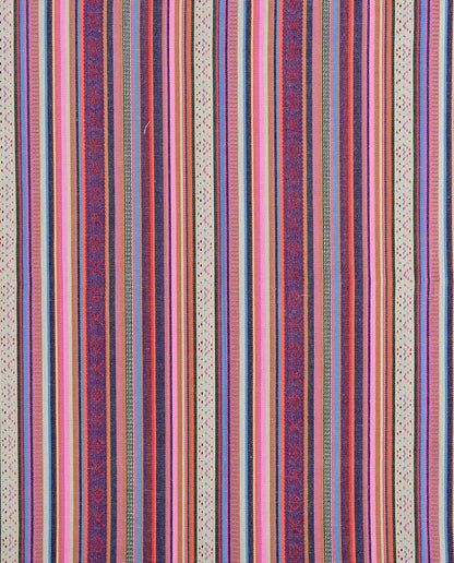 Tissu à motif folklorique - tons rose pâle 200 g/m²