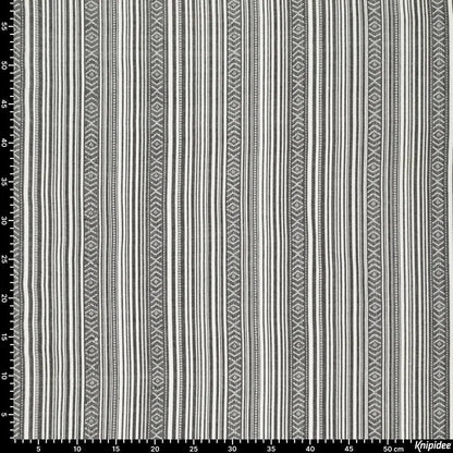 Tissu à motif traditionnel - tons grisâtres 200 g/m²