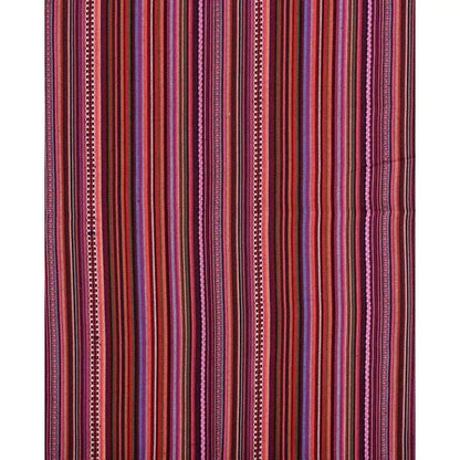 Tissu à motif traditionnel - tons rouges 200 g/m²