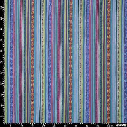 alt
Folk-pattern fabric - blue with green 200 g/m²