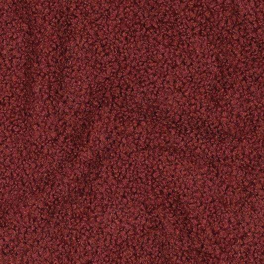 Bild mit Teddy-Fleece in rauchigem Bordeaux – online erhältlich bei Šarlotes audumi