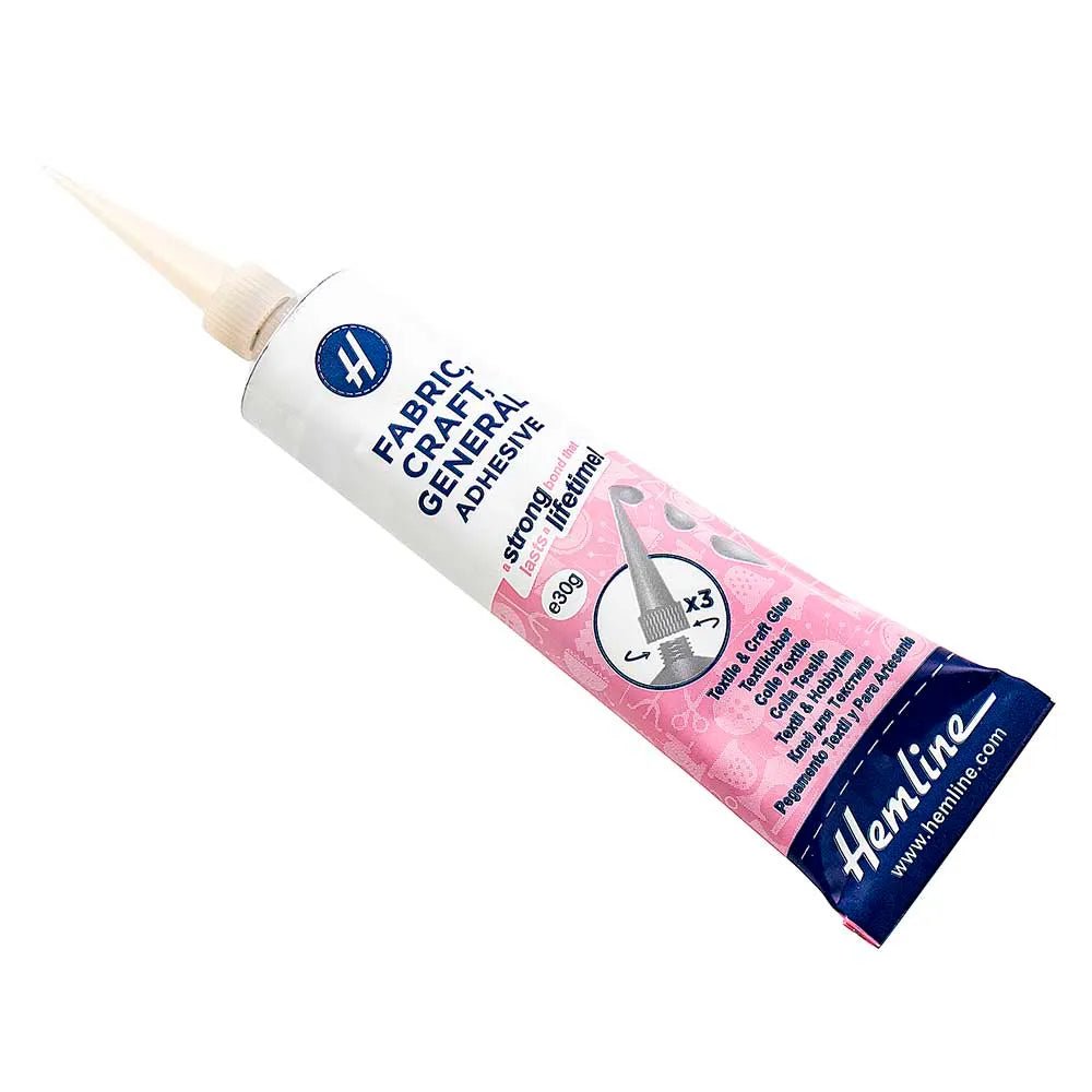 Image de colle textile Hemline (30 g) – disponible chez Šarlotes audumi