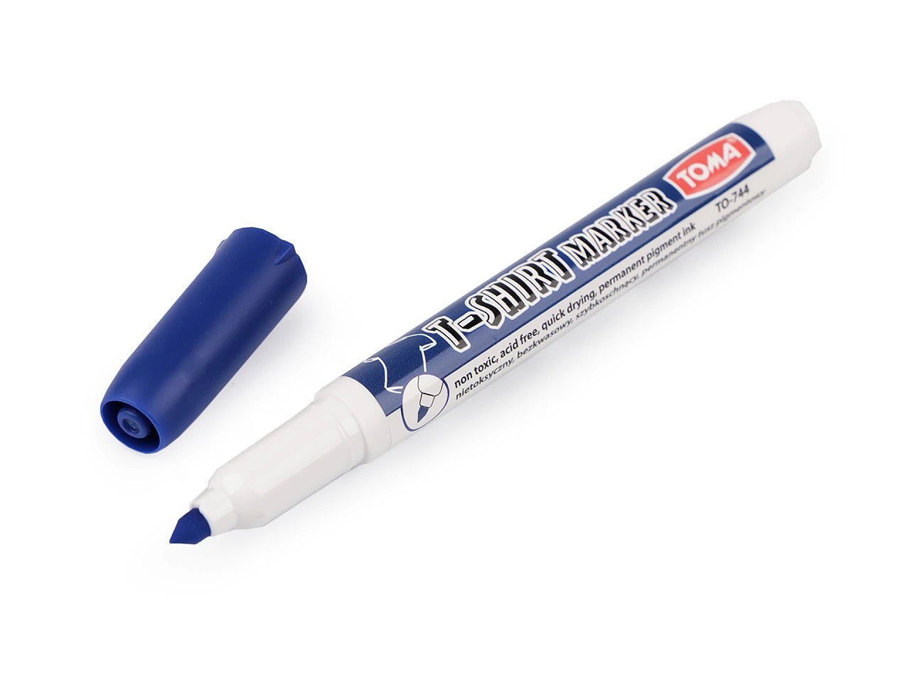 Attēls ar Tekstila marķieri audumiem | noturīgas krāsas – pieejams Šarlotes audumi