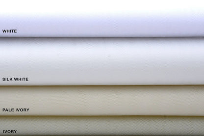 Tulle|rigide - teinte beurre 20 g/m²