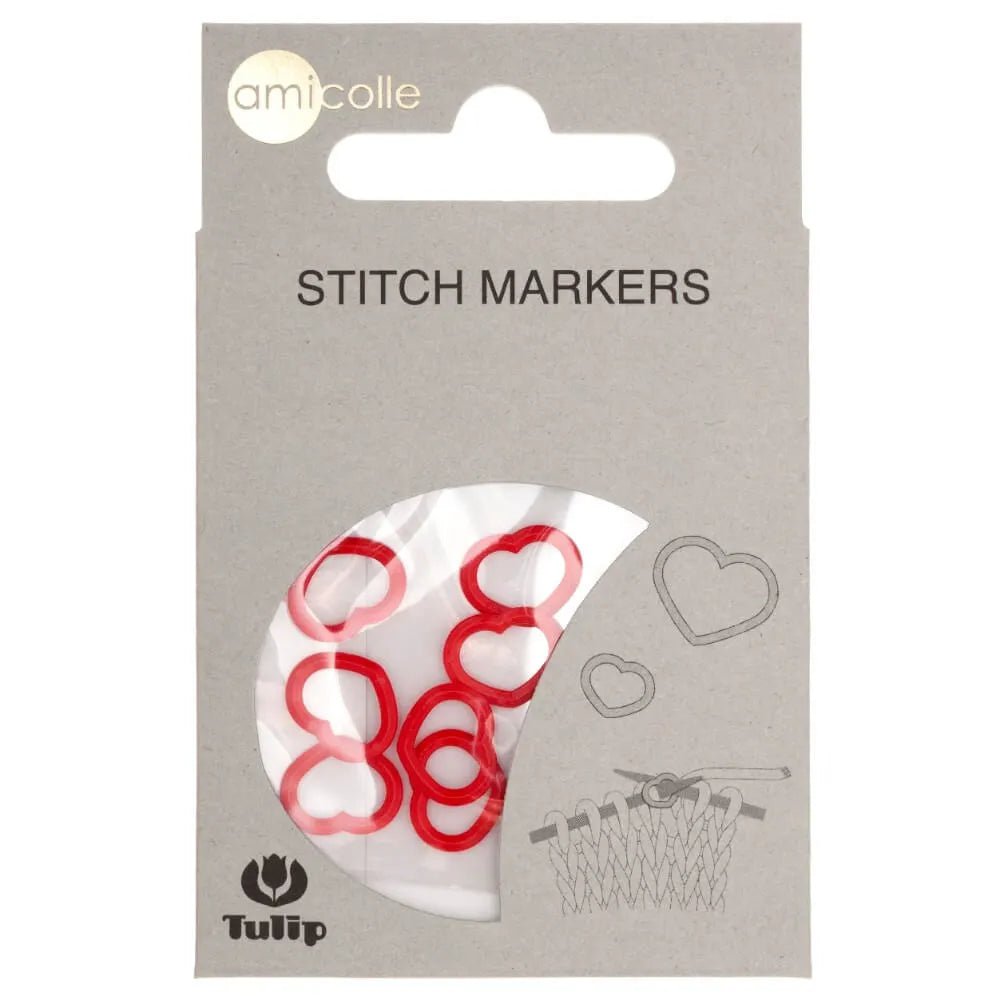 Attēls ar Tulip valdziņu marķieri | Sirds forma | M izmērs | Sarkani | 7 gab – pieejams Šarlotes audumi