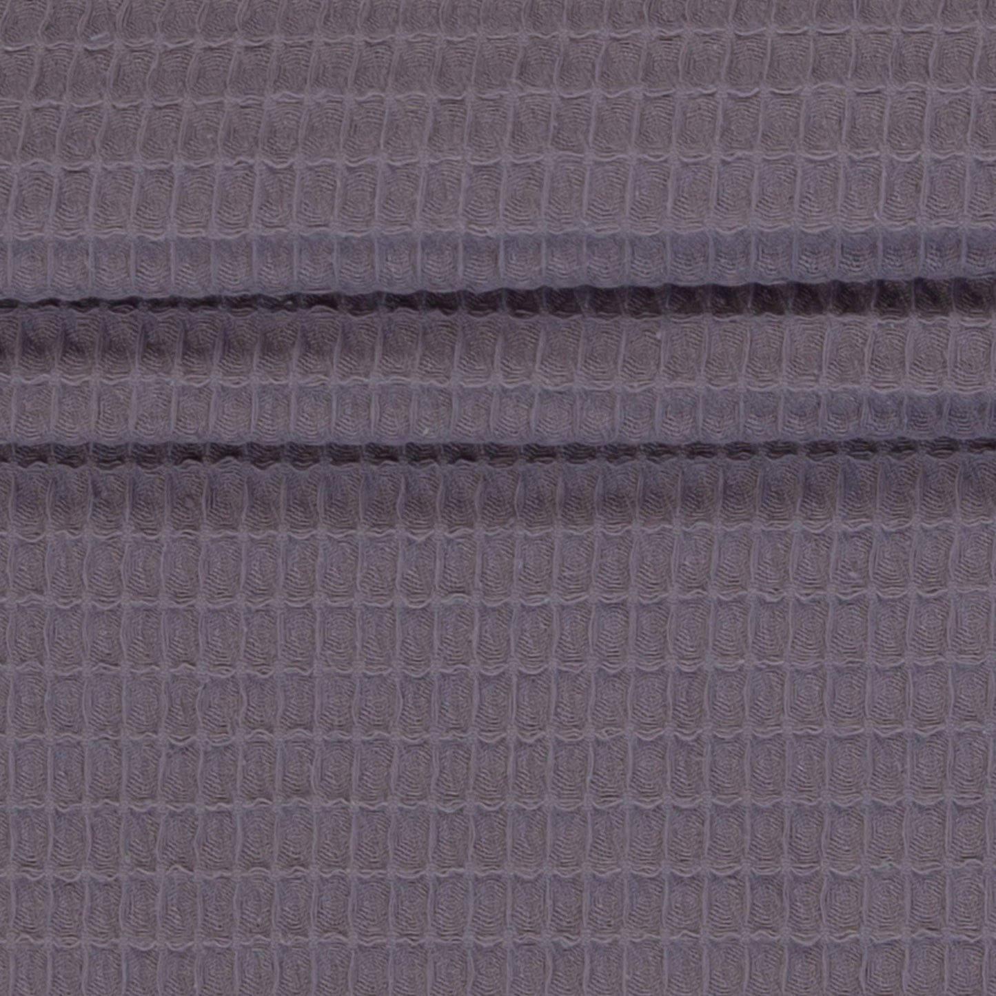 Attēls ar Vafeļaudums - dūmakains lavandas tonis 230 g/m² – pieejams Šarlotes audumi