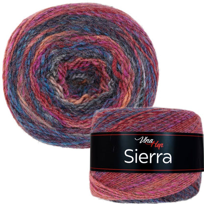 Wool Yarn Vlna Hep Sierra - multicolour 450 m 150g #7205