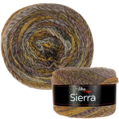 Wool Yarn Vlna Hep Sierra - multicolor 450 m 150g #7207