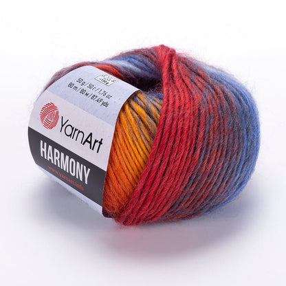 Fil de laine Yarn Art Harmony - multicolore 80 m 50 g #A - 2