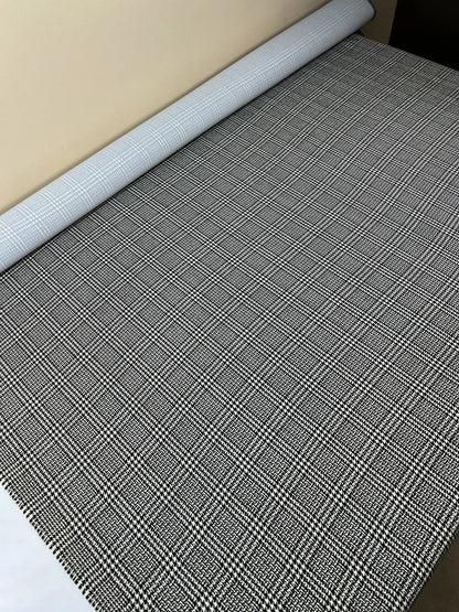 Vilnas tvīds - melnbalts 480 g/m²