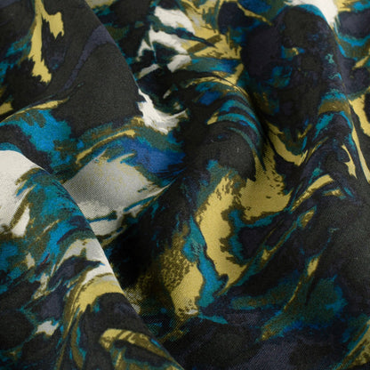 Image du tissu en viscose - motif moucheté 125 g/m² – disponible chez Šarlotes audumi