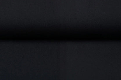 Gabardine en viscose avec élasthanne - noir 275 g/m²