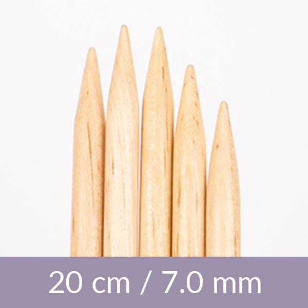 Attēls ar Zeķu adāmadatas DROPS Basic – bērza, 20 cm | 5,5–12,0 mm – pieejams Šarlotes audumi