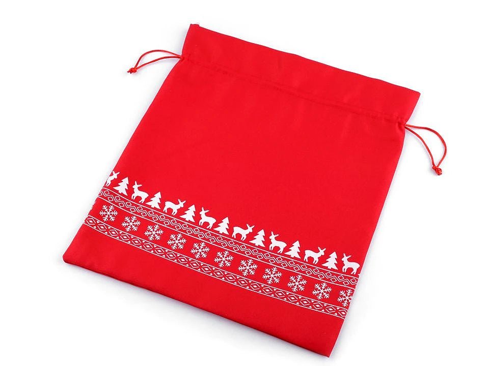 Bild mit Weihnachtsgeschenksäckchen 30 × 35 cm – online erhältlich bei Šarlotes audumi