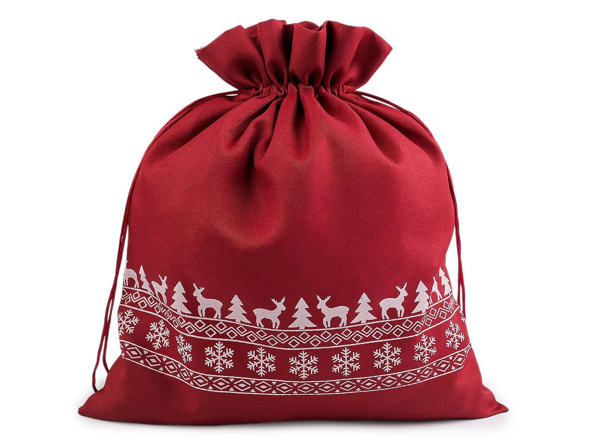 Bild mit Weihnachtsgeschenksäckchen 30 × 35 cm – online erhältlich bei Šarlotes audumi